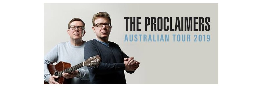 The Proclaimers Australian Tour 2019