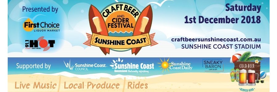 Photo from Craft Beer & Cider Festival Sunshine Coast Photo from Craft Beer & Cider Festival Sunshine Coast